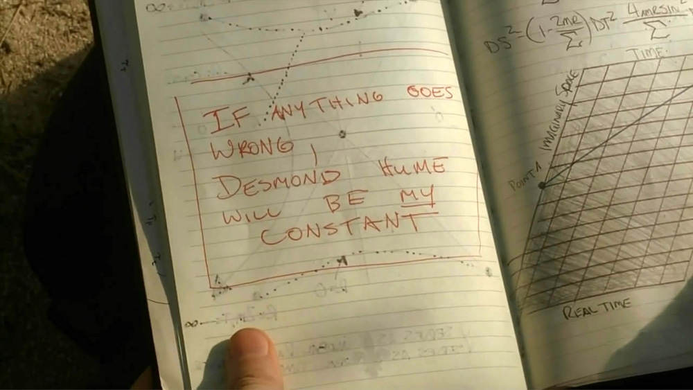 Roberto Esposito - If anything goes wrong Desmond Hume will be my constant